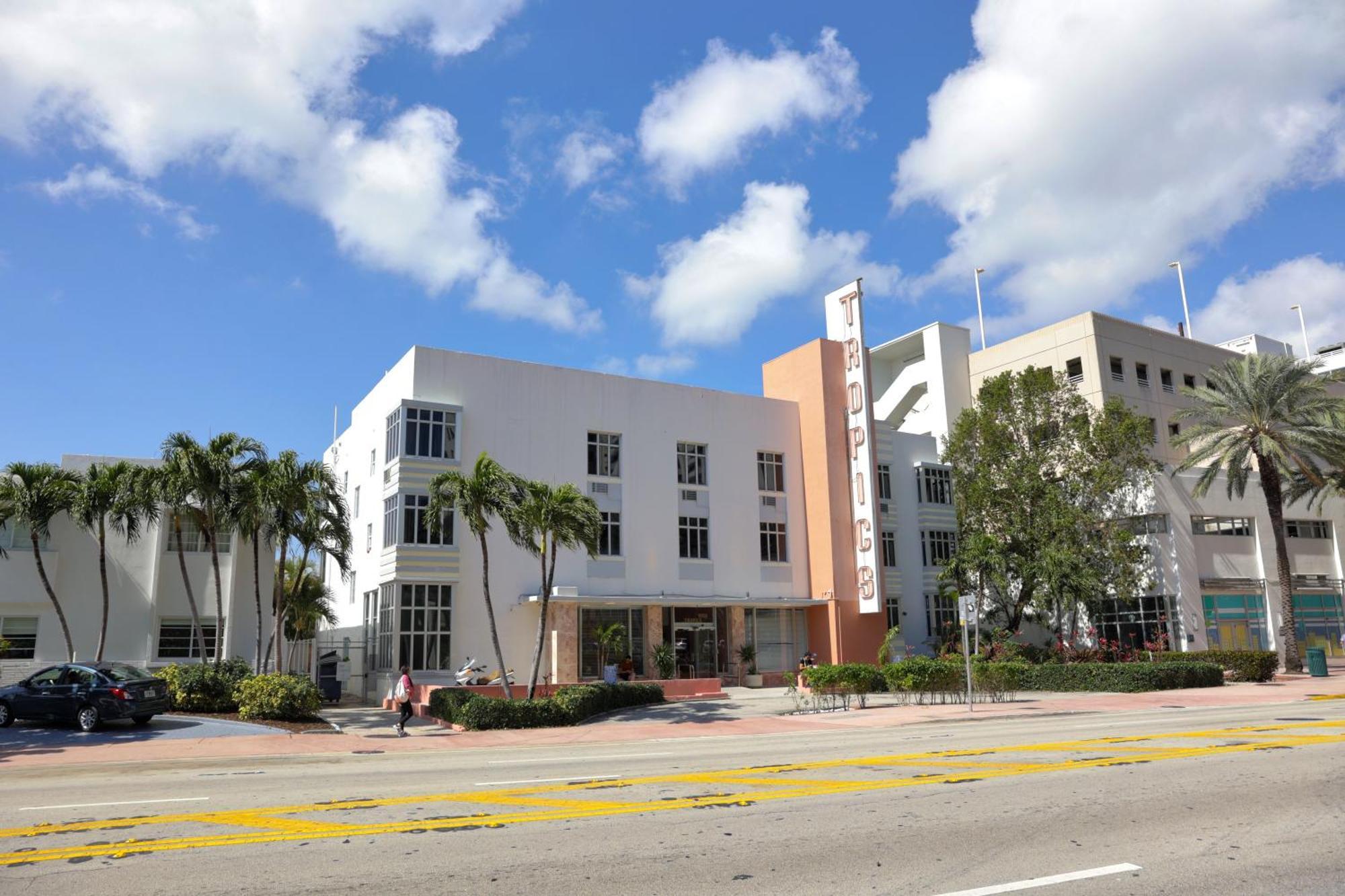 Tropics Hotel Miami Beach Bagian luar foto
