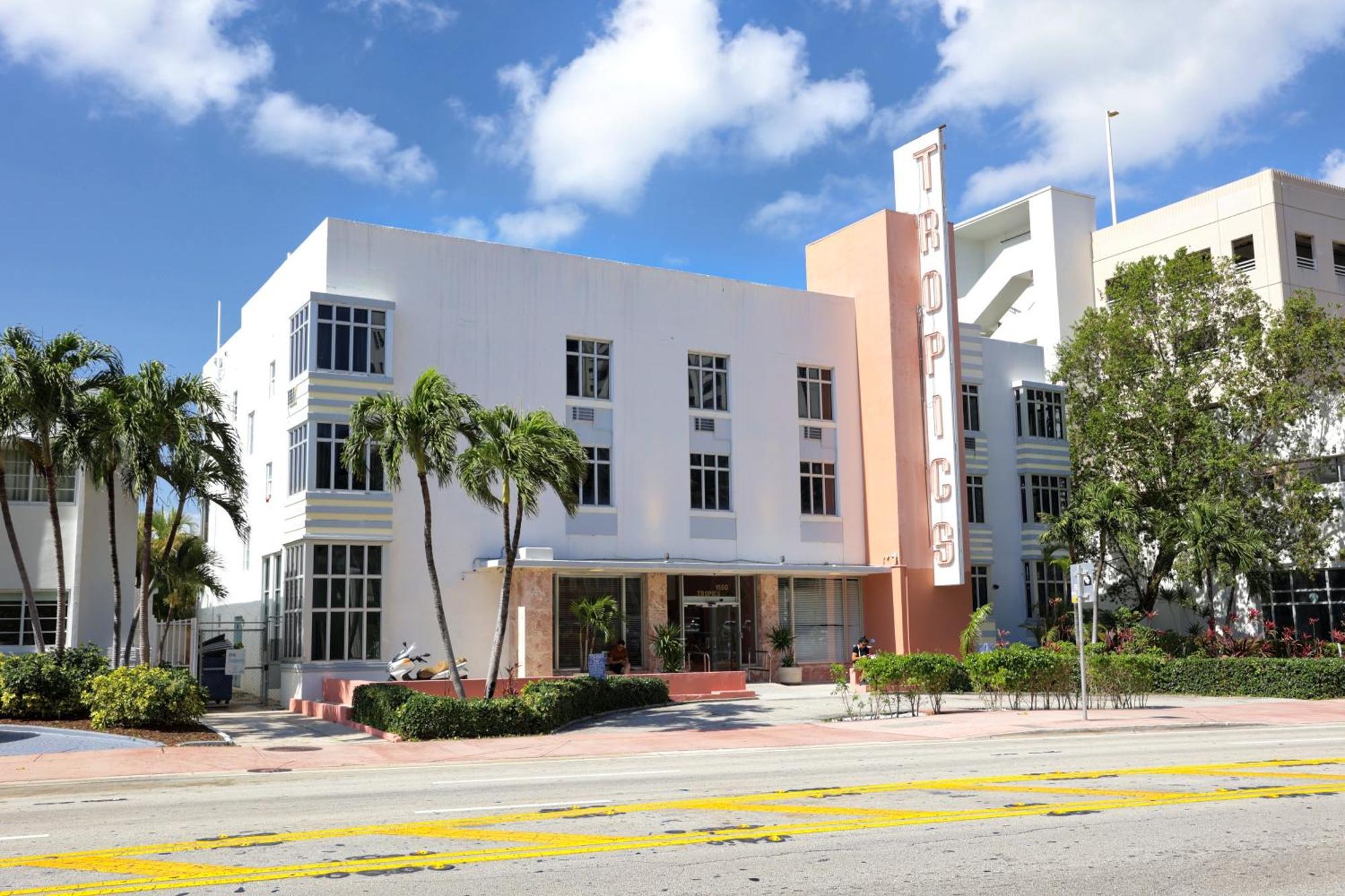 Tropics Hotel Miami Beach Bagian luar foto